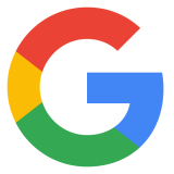 Google logo with a multicolored letter 'G' in red, blue, green, and yellow.